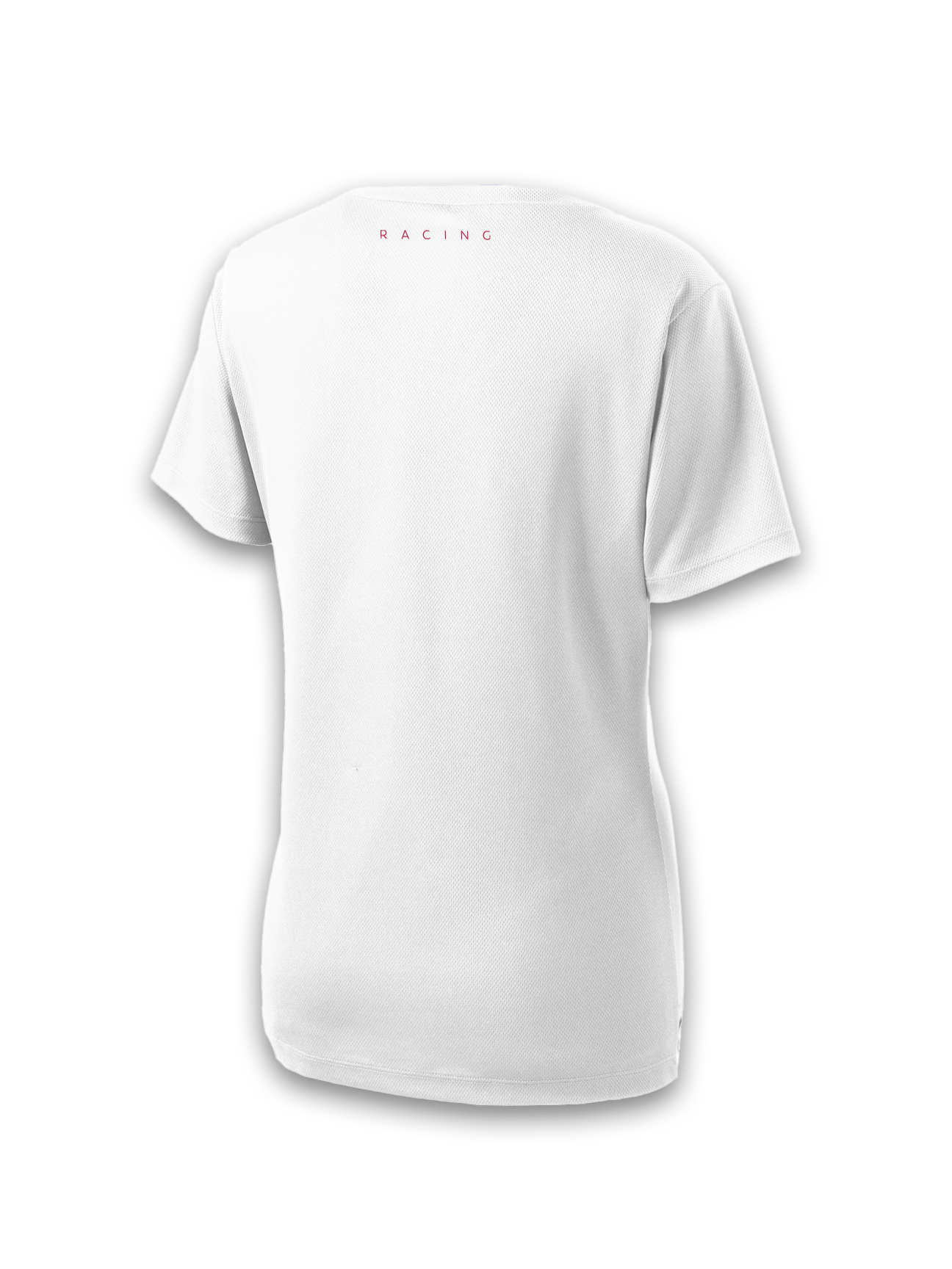 WOMEN'S SPORT-TEK POSICHARGE RACERMESH V-NECK TEE