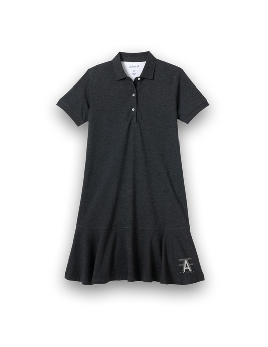 FAF RACING JANIE PIQUE DRESS BLACK