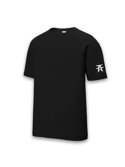 SPORT-TEK POSICHARGE TRI-BLEND WICKING RAGLAN TEE